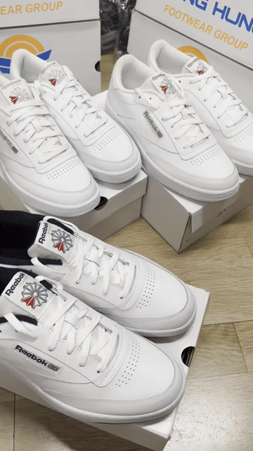 Thanh lý giày Reebok Club C85 Da bò chính hãng. Mua bán Giày dép tại Quận Hoàng Mai Hà Nội được đăng bởi Giày dép VN xuất khẩu chính hãng giá rẻ  hình 1