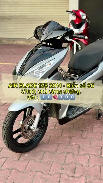 Honda Air Blade 125 2014 - BS 66 - CHÍNH CHỦ. Mua bán Xe máy tại Quận 12 Tp Hồ Chí Minh được đăng bởi Bùi văn hiếu hình 1