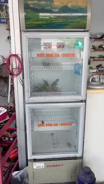 Tủ lạnh Sanaky Trắng. Mua bán Tủ lạnh tại Huyện Yên Lạc Vĩnh Phúc được đăng bởi Ninh Vũ hình 1