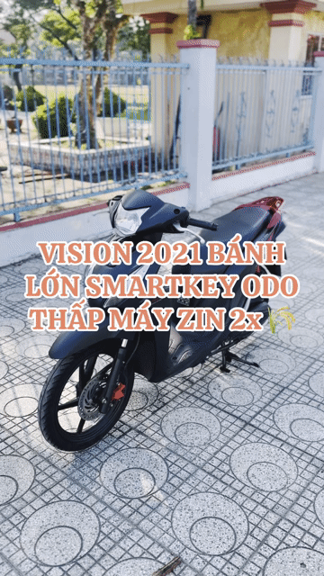 VISION ĐK 2021 BÁNH LỚN SMARTKEY ODO THẤP MÁY ZIN. Mua bán Xe máy tại Huyện Chợ Mới An Giang được đăng bởi XE MÁY THIỆN PHÁT AN GIANG hình 1