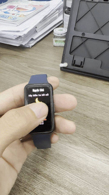 Vòng Tay Thông Minh Huawei band 7 - Đã Sử Dụng. Mua bán Thiết bị đeo thông minh tại Thành phố Rạch Giá Kiên Giang được đăng bởi quốc thái phạm hình 1