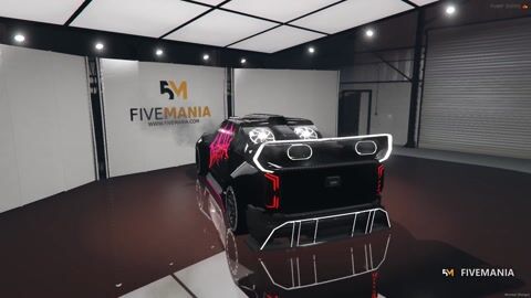 FIVEM DEATH-X Xgv Dx 4x4 | Futuristic Off-Road Vehicle Add-On | Custom Livery | Working Lights | High Performance | Add-On | Optimized | Fivem Ready | High Quality — video preview