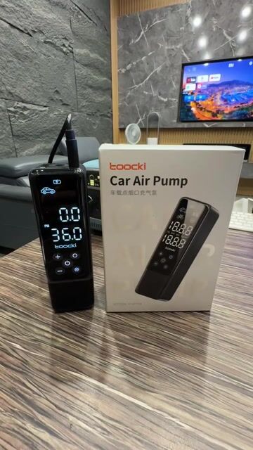 Bơm lốp ô tô thông minh Toocki Car Air Pump A5!. Mua bán Phụ tùng xe tại Thành phố Nha Trang Khánh Hòa được đăng bởi Tien Dung hình 1