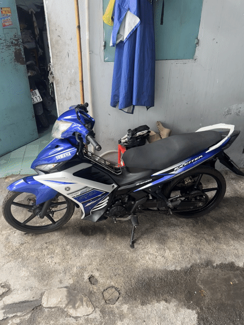 Yamaha Exciter 135 2014 Xanh trắng. Mua bán Xe máy tại Thành phố Thủ Đức Tp Hồ Chí Minh được đăng bởi khai hình 1