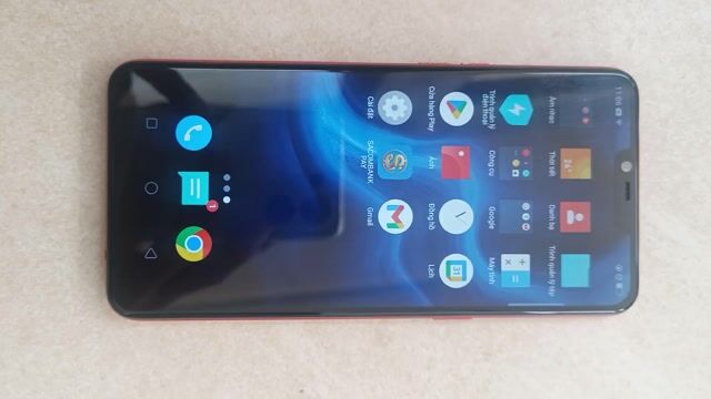 Oppo A3s 16GB Đỏ. Mua bán Điện thoại tại Thành phố Thuận An Bình Dương được đăng bởi NGUYEN hình 1