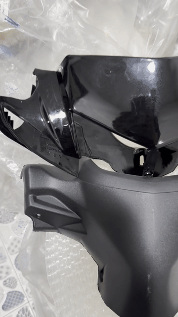 Mặt nạ đèn Yamaha Sirius Đen Mới. Mua bán Phụ tùng xe tại Huyện Thanh Trì Hà Nội được đăng bởi lykan tran hình 1
