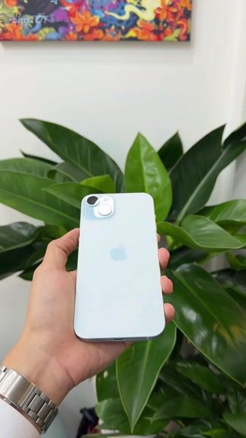 15 Plus xanh mây. Hỗ trợ trả góp đưa trước 1tr5.. Mua bán Điện thoại tại Thành phố Mỹ Tho Tiền Giang được đăng bởi Hoàng Thành Apple hình 1
