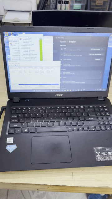Acer A315-56 i3-1005G1 15 inch 8GB/256GB. Mua bán Laptop tại Quận Đống Đa Hà Nội được đăng bởi thắng mobile mua bán điện thoại hình 1
