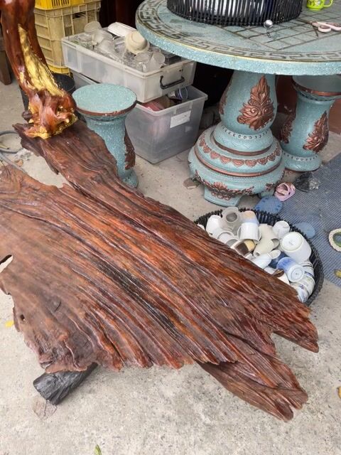 Bàn Gỗ Lũa 50x120cm Cao 160cm. Mua bán Bàn ghế tại Huyện Nhà Bè Tp Hồ Chí Minh được đăng bởi Phước Bảo hình 1