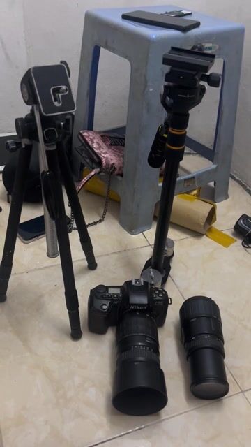 Nikon F601 2 ốngnhòm Freelfreeland elavator tripod. Mua bán Máy ảnh, Máy quay tại Quận Tân Phú Tp Hồ Chí Minh được đăng bởi Trương Hiệp hình 1