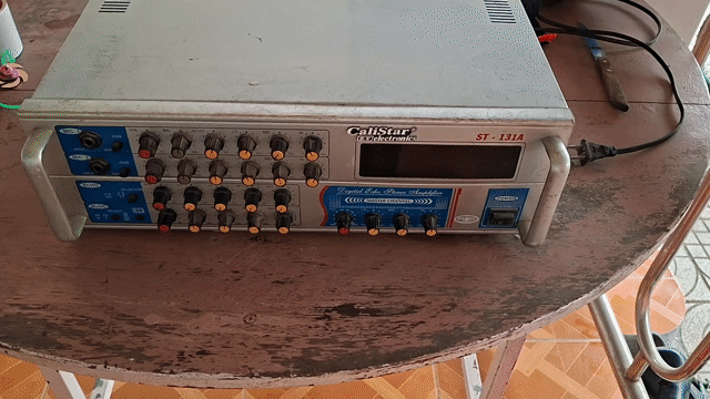 Amply CaliStar ST-131A Bạc. Mua bán Tivi, Âm thanh tại Thành phố Mỹ Tho Tiền Giang được đăng bởi Nguyên Binh hình 1