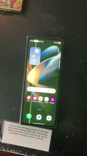Samsung Z Fold 4 Đen Hỏng màn hình. Mua bán Điện thoại tại Huyện Hòa Vang Đà Nẵng được đăng bởi Huy Hoàngg hình 1