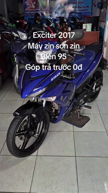 Exciter 150 2017 BS95 Máy zin sơn zin vỏ zin 1 cặp. Mua bán Xe máy tại Quận Bình Thuỷ Cần Thơ được đăng bởi Xe Máy Bảo Nhi hình 1