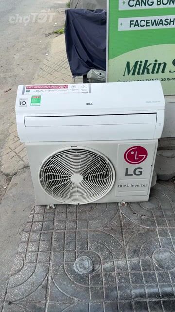 Máy lạnh LG Dual Inverter 1hp Trắng Tiết kiệm điện. Mua bán Máy lạnh, điều hoà tại Huyện Hóc Môn Tp Hồ Chí Minh được đăng bởi Linh Tran hình 1