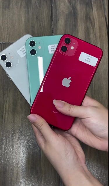 Apple iPhone 11 Đỏ, Xanh, Trắng Đã sử dụng. Mua bán Điện thoại tại Thành phố Thủ Dầu Một Bình Dương được đăng bởi QT store hình 1
