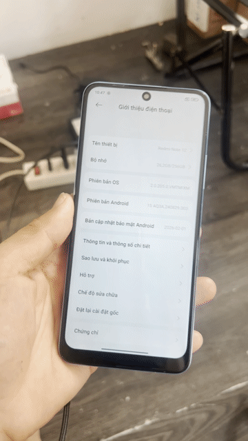 Xiaomi Redmi Note 12 256GB Xanh. Mua bán Điện thoại tại Thành phố Thuận An Bình Dương được đăng bởi Đạt Chuối hình 1