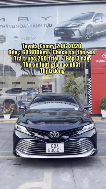 Toyota Camry 2.0G 2020 / 1 đời chủ. Mua bán Ô tô tại Quận Tân Phú Tp Hồ Chí Minh được đăng bởi Lê Tấn Dũ hình 1