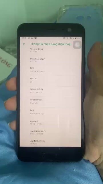 HTC U11 64GB Đen Đã qua sử dụng. Mua bán Điện thoại tại Quận Tân Phú Tp Hồ Chí Minh được đăng bởi Vo Tran hình 1