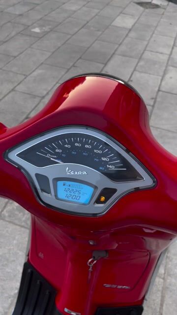 Piaggio Vespa Primavera 125 2016 Đỏ. Mua bán Xe máy tại Quận Cầu Giấy Hà Nội được đăng bởi Anh Khoa hình 1