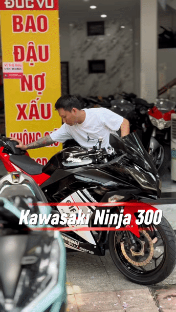 Kawasaki Ninja 300 Trả Trước 2x Nhận Xe. Mua bán Xe máy tại Quận Thanh Khê Đà Nẵng được đăng bởi Xe Máy Đức Vũ 658 Trần Cao Vân hình 1