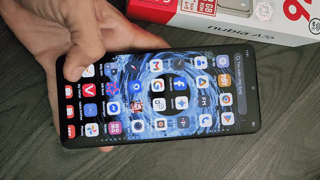 Nubia A76 128GB 6.8 inch. Mua bán Điện thoại tại Thành phố Cà Mau Cà Mau được đăng bởi Đức hình 1