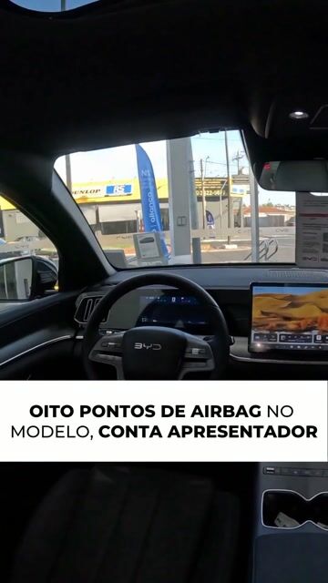 OITO PONTOS DE AIRBAG NO MODELO, CONTA APRESENTADOR