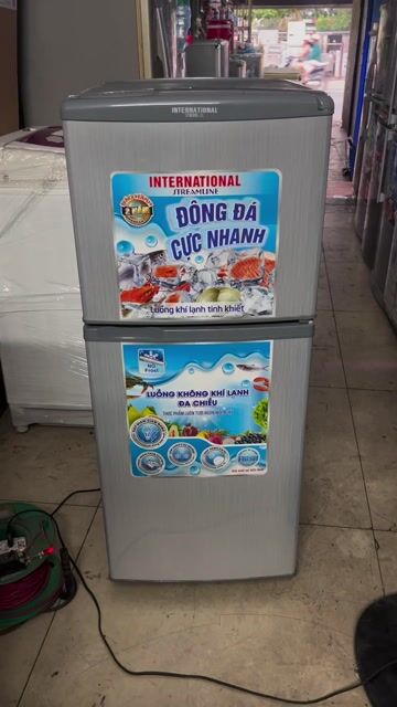 Thanh lý tủ lạnh International 130L 1tr8. Mua bán Tủ lạnh tại Quận 7 Tp Hồ Chí Minh được đăng bởi TH Điện lạnh giá rẻ siêu rẻ HCM hình 1