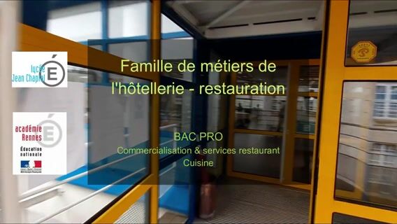 Famille de métier - Hôtellerie-restauration