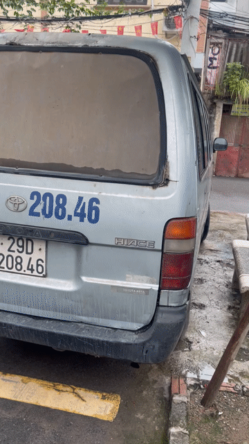Toyota Hiace 2002 Xám. Mua bán Ô tô tại Huyện Thanh Trì Hà Nội được đăng bởi Tran gia duong hình 1