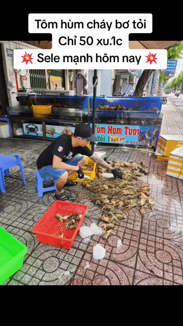 Tôm hùm Cháy tỏi 200g. Mua bán Đồ ăn, thực phẩm và các loại khác tại Thành phố Mỹ Tho Tiền Giang được đăng bởi Po Bấy Bì hình 1
