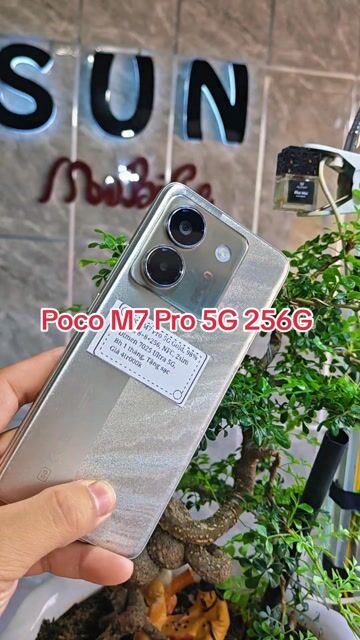 Xiaomi POCO M7 Pro 5G 8GB/256GB Bạc Việt Nam. Mua bán Điện thoại tại Huyện Trảng Bàng Tây Ninh được đăng bởi Sun Mobile Shop Điện Thoại Trảng Bàng Tây Ninh 01 hình 1