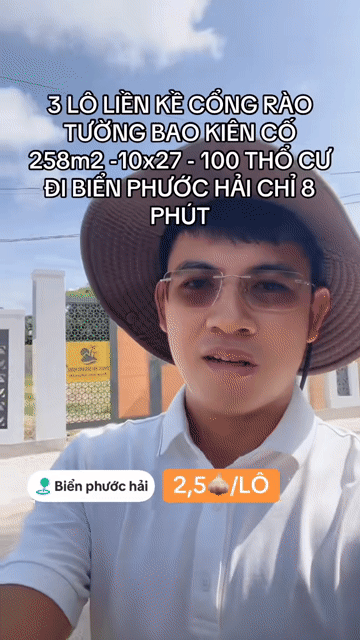 Mua bán Đất Huyện Đất Đỏ Bà Rịa - Vũng Tàu diện tích 258 m² giá 2,5 tỷ