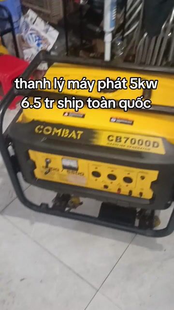Máy phát điện 5kw chạy xăng thanh lý. Mua bán Đồ chuyên dụng, Giống nuôi trồng tại Thành phố Thủ Đức Tp Hồ Chí Minh được đăng bởi tuy dang hình 1