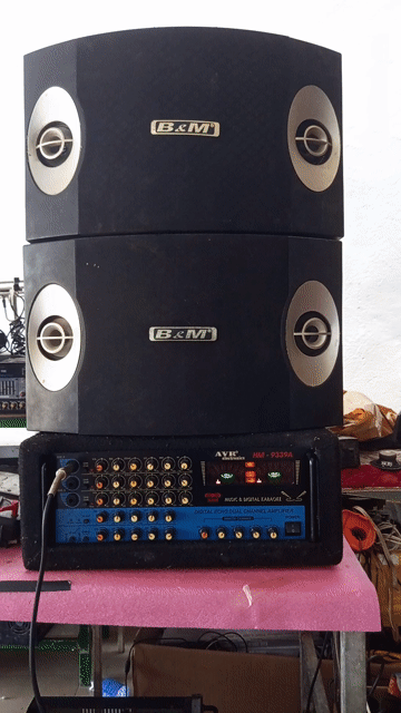 Bộ amply karaoke AVR HM-9339A. Mua bán Tivi, Âm thanh tại Thị xã Hương Thủy Thừa Thiên Huế được đăng bởi Trần tuấn hình 1