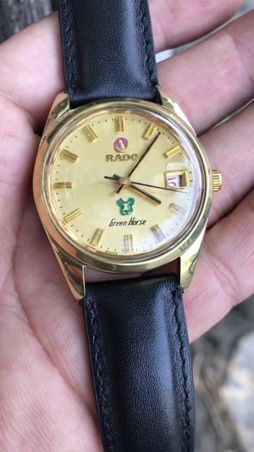 Rado Green Horse Nam Vàng 36.5mm. Mua bán Đồng hồ tại Quận 12 Tp Hồ Chí Minh được đăng bởi Đăng  hình 1