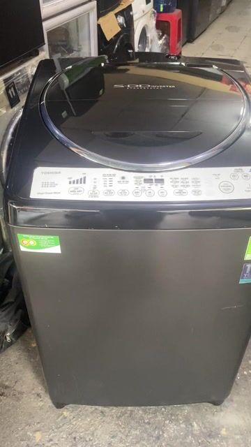 máy giặt Toshiba 12kg Inverter giặt vắt êm. Mua bán Máy giặt tại Quận Tân Phú Tp Hồ Chí Minh được đăng bởi Điện Lạnh Thanh Sang hình 1