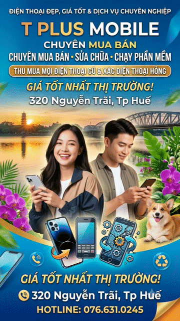 Apple iPhone 7 Plus Hồng 650k ở T Plus Mobile. Mua bán Điện thoại tại Thành phố Huế Thừa Thiên Huế được đăng bởi T PLUS MOBILE MUA BÁN ĐIỆN THOẠI hình 1