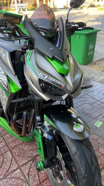 Kawasaki Z1000 Đen Xanh lá 2016 bao zin chính chủ. Mua bán Xe máy tại Thị xã Cai Lậy Tiền Giang được đăng bởi Khang hình 1