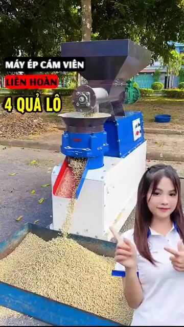 Máy ép cám viên S250 liên hoàn. Mua bán Đồ chuyên dụng, Giống nuôi trồng tại Thị xã Sơn Tây Hà Nội được đăng bởi Kho Bình Minh hình 1