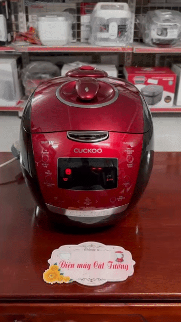 Nồi cơm điện áp suất cao tần Cuckoo Hàn Quốc 1.8 L. Mua bán Bếp, lò, đồ điện nhà bếp tại Huyện Bình Chánh Tp Hồ Chí Minh được đăng bởi Điện Máy Cát Tường hình 1
