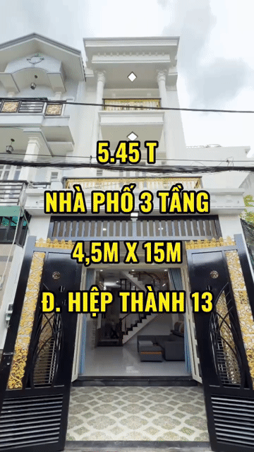 Mua bán Nhà ở Quận 12 Tp Hồ Chí Minh diện tích 59 m² giá 5,45 tỷ