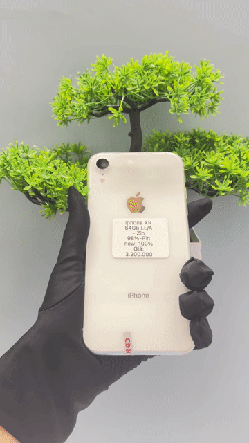 ⭐️iPhone XR 64GB Trắng 98%-ZIN⭐️ Giá tốt✅✅✅. Mua bán Điện thoại tại Thành phố Huế Thừa Thiên Huế được đăng bởi Cầm Đồ Thanh Lý  hình 1