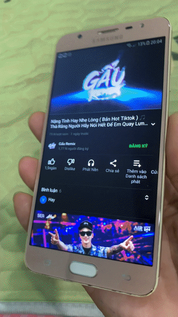 Samsung J7 Prime Vàng Đã qua sử dụng. Mua bán Điện thoại tại Thành phố Thủ Dầu Một Bình Dương được đăng bởi thaibinh hình 1