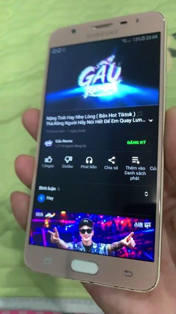 Samsung J7 Prime Vàng Đã qua sử dụng. Mua bán Điện thoại tại Thành phố Thủ Dầu Một Bình Dương được đăng bởi thaibinh hình 1