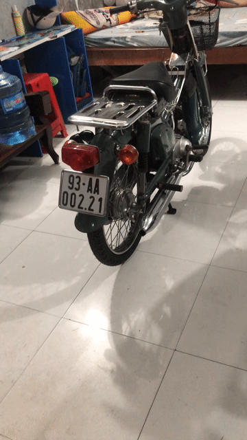 Honda C70 Xanh. Mua bán Xe máy tại Huyện Phú Giáo Bình Dương được đăng bởi An Khang hình 1