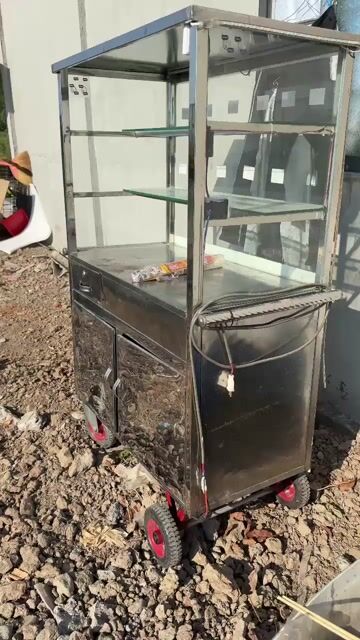 Tủ bán hàng Inox Kính 1m x 1m6 Mới 95%. Mua bán Đồ chuyên dụng, Giống nuôi trồng tại Thị xã Gò Công Tiền Giang được đăng bởi anh tuấn hình 1