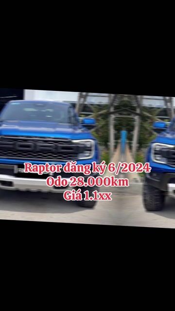 Ford Ranger 2023 Raptor 2.0L 4x4 AT - đưa 400tr. Mua bán Ô tô tại Quận Bình Tân Tp Hồ Chí Minh được đăng bởi Nguyễn Duy hình 1