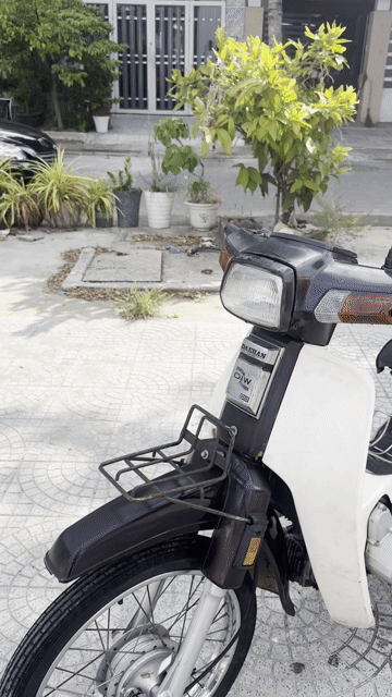 Drim DEHAN Nâu Trắng Xe số Hàn Quốc. Mua bán Xe máy tại Quận Liên Chiểu Đà Nẵng được đăng bởi Lê Sang hình 1