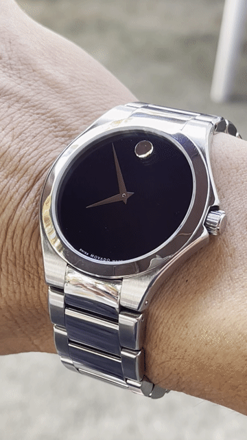 Đồng hồ đeo tay Movado Nam 40mm Thép không gỉ. Mua bán Đồng hồ tại Thành phố Mỹ Tho Tiền Giang được đăng bởi Thanh Trung hình 1