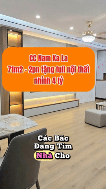 Mua bán Căn hộ Chung cư Chung cư Nam Xa La Quận Hà Đông Hà Nội diện tích 71 m² giá 4,6 tỷ